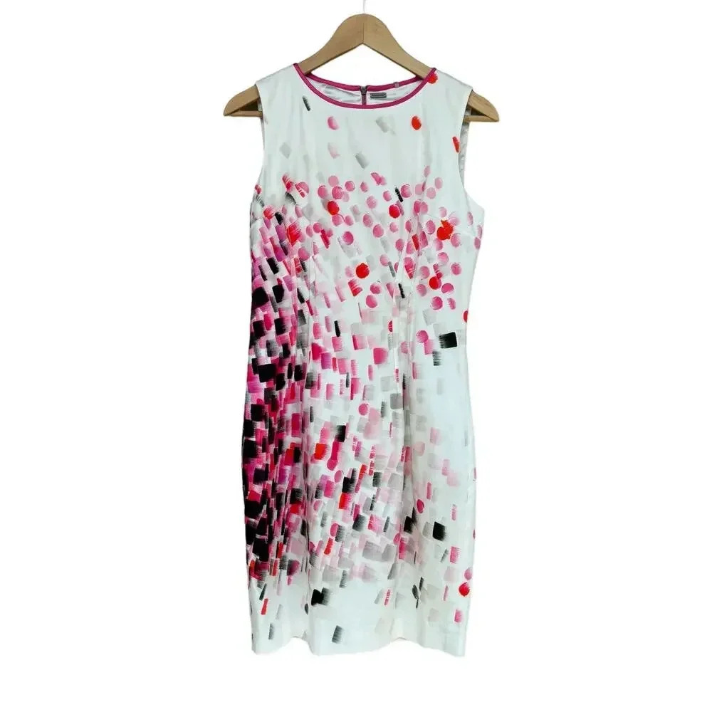 New with Tags Elie Tahari Celebration Emory Sheath Dress Size 4 - Picture 3 of 13